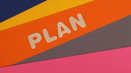 The word PLAN on a colorful background - What does a California Estate Plan Include?