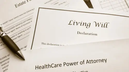 Living will and health care power of attorney documents